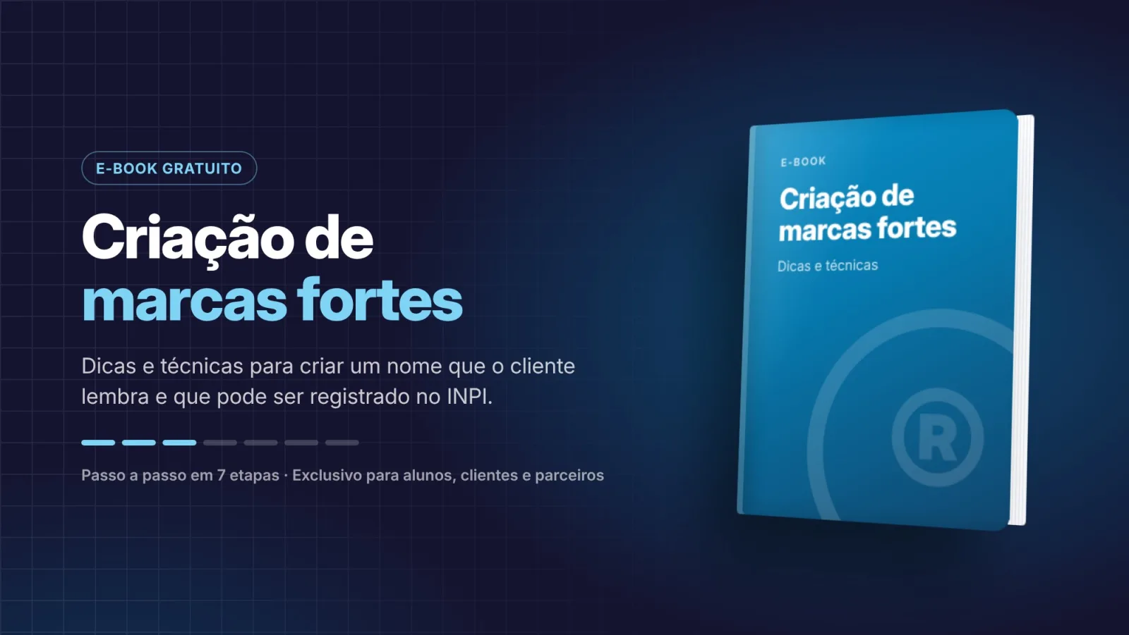Capa do e-book Criação de marcas fortes: dicas e técnicas